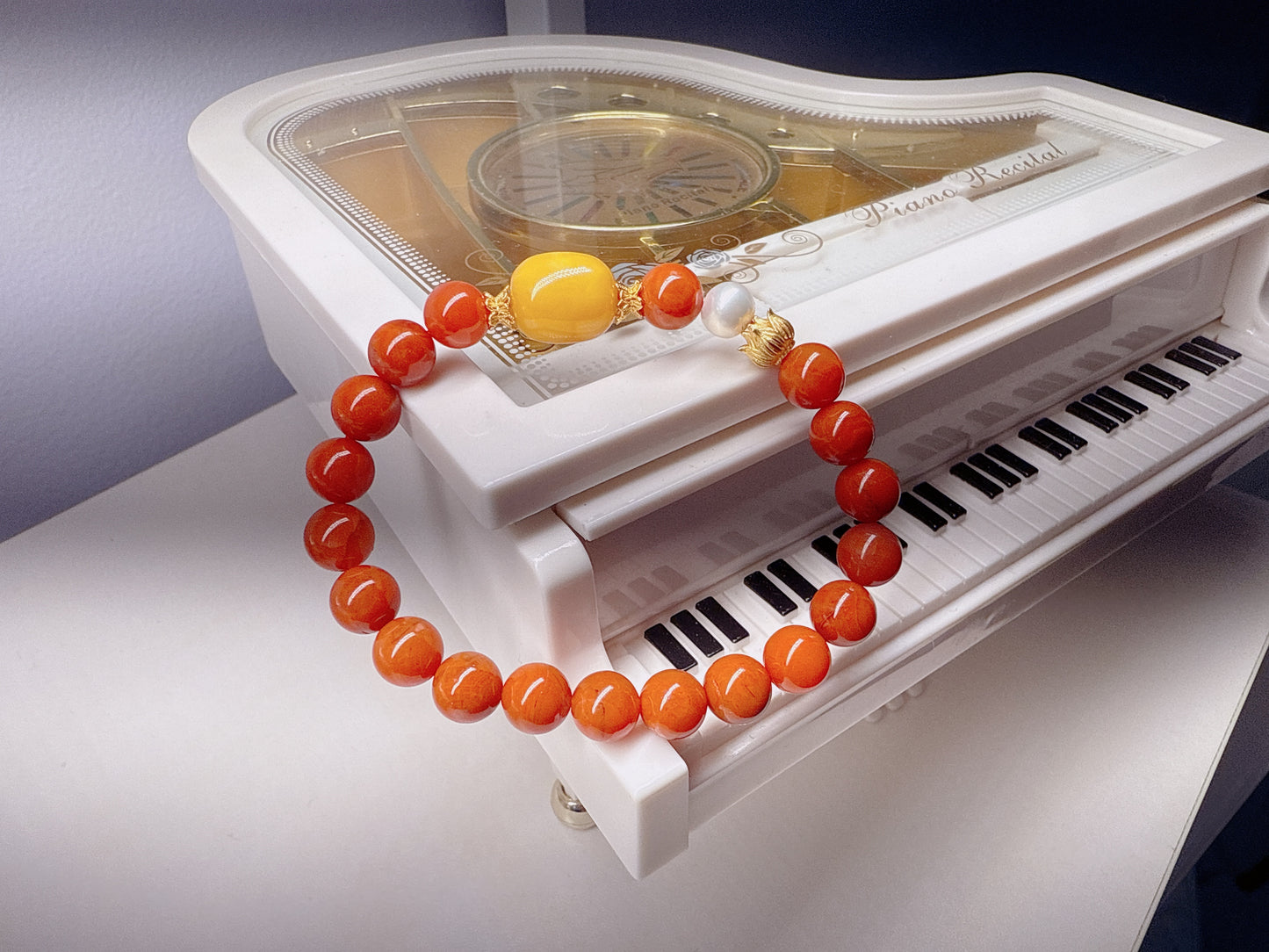 High Quality Beeswax & Red Agate