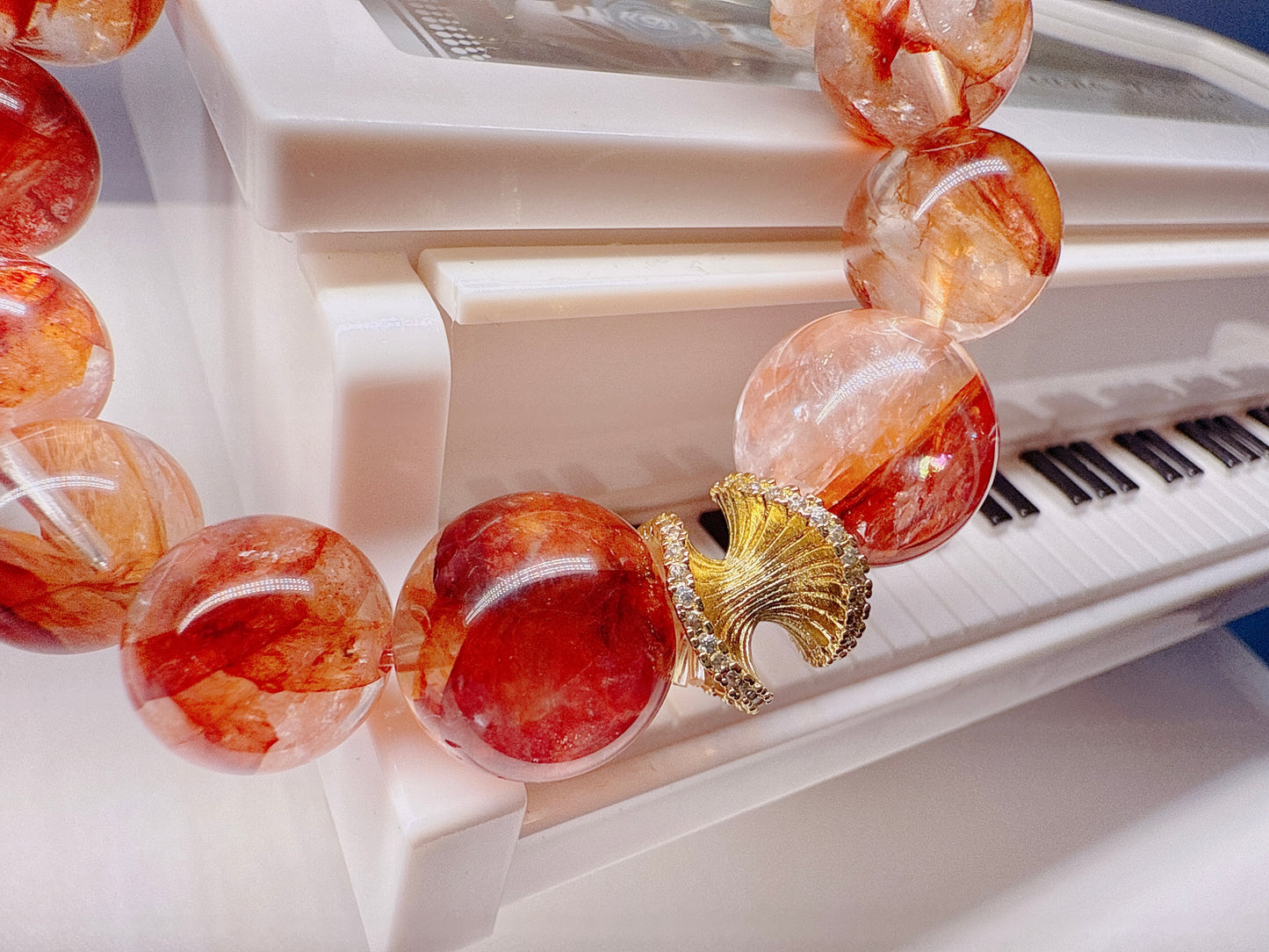 Top Quality Designed Red Hematoid Quartz
