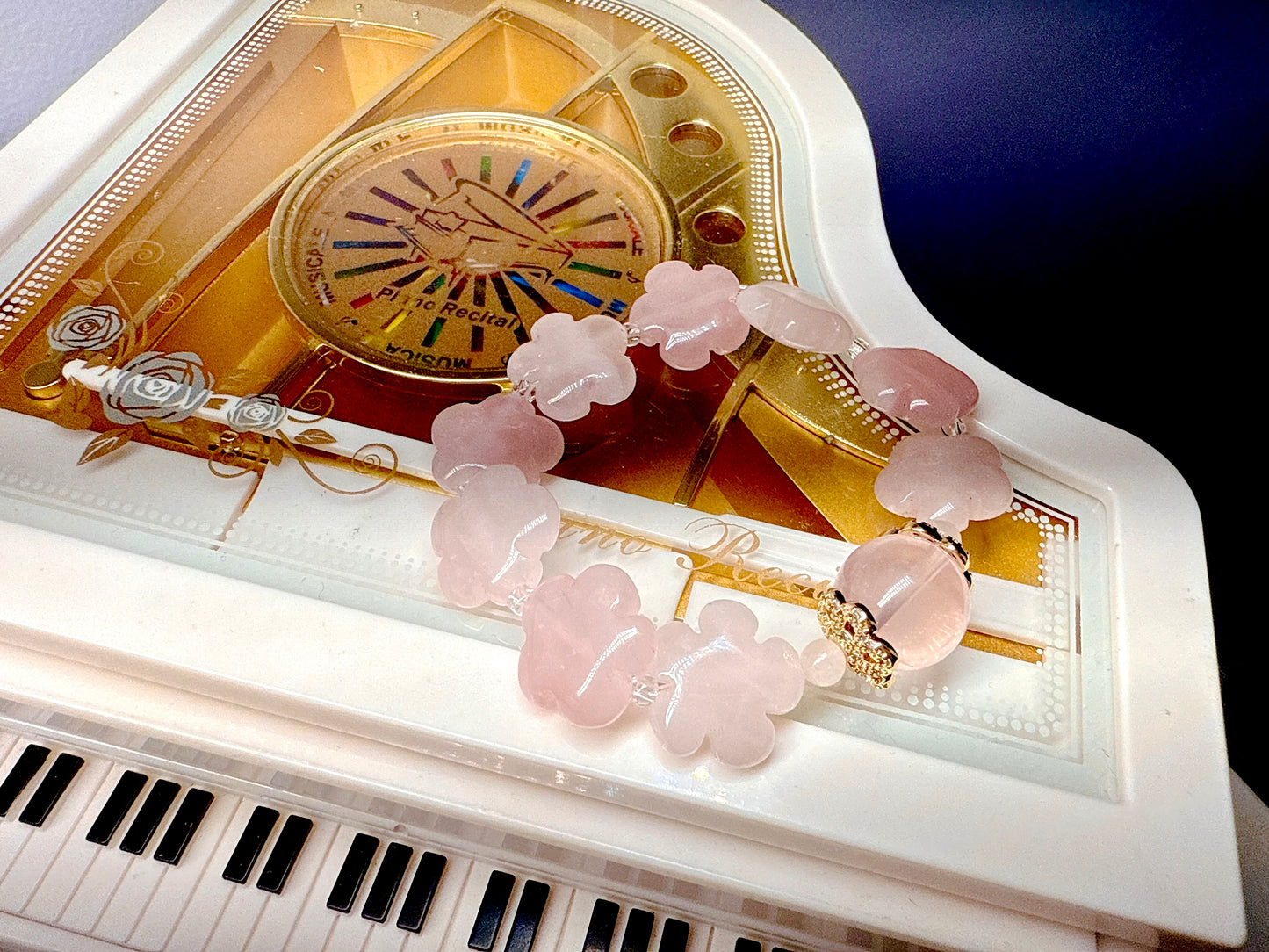 Floral Pink Quartz