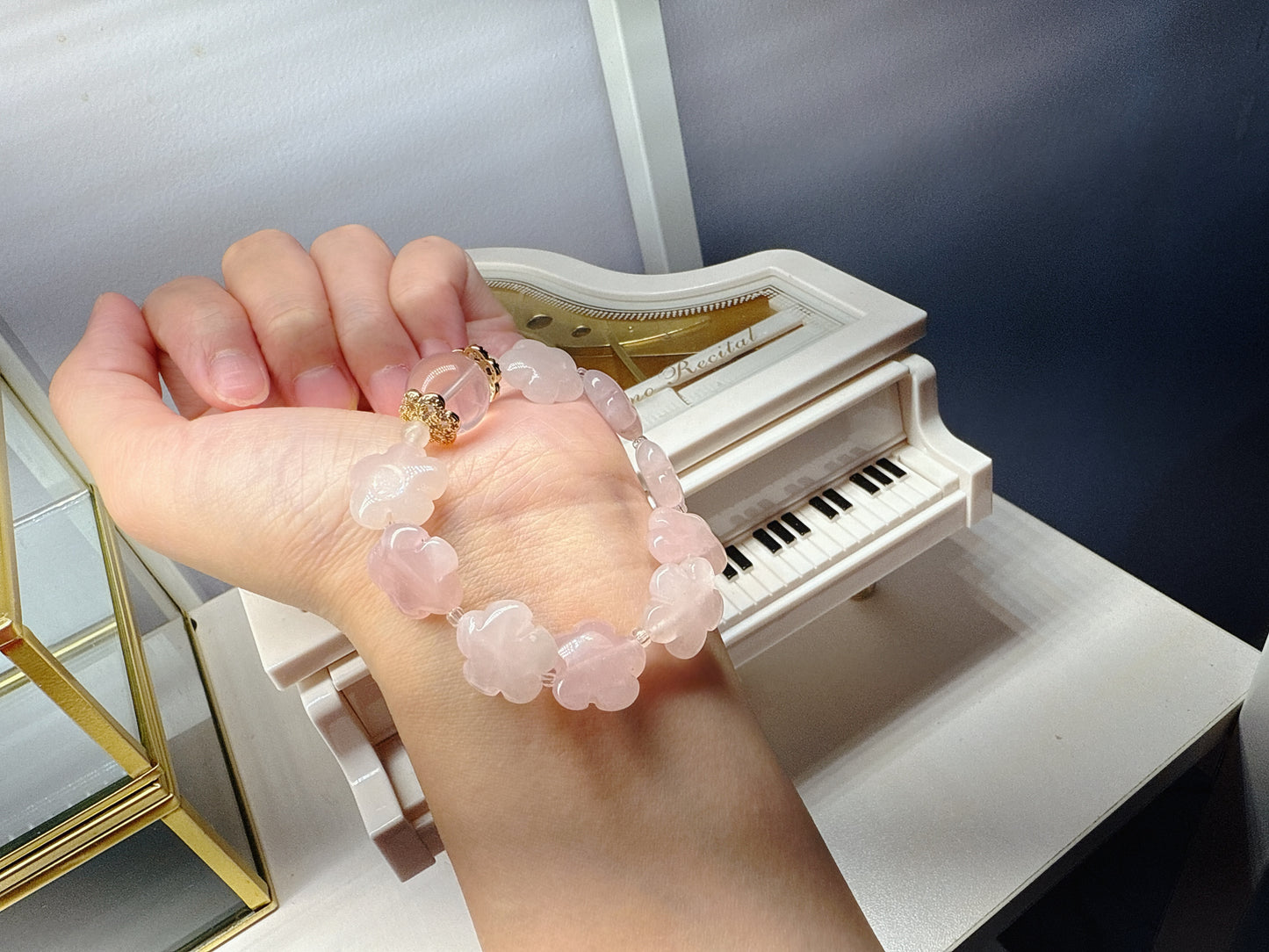 Floral Pink Quartz