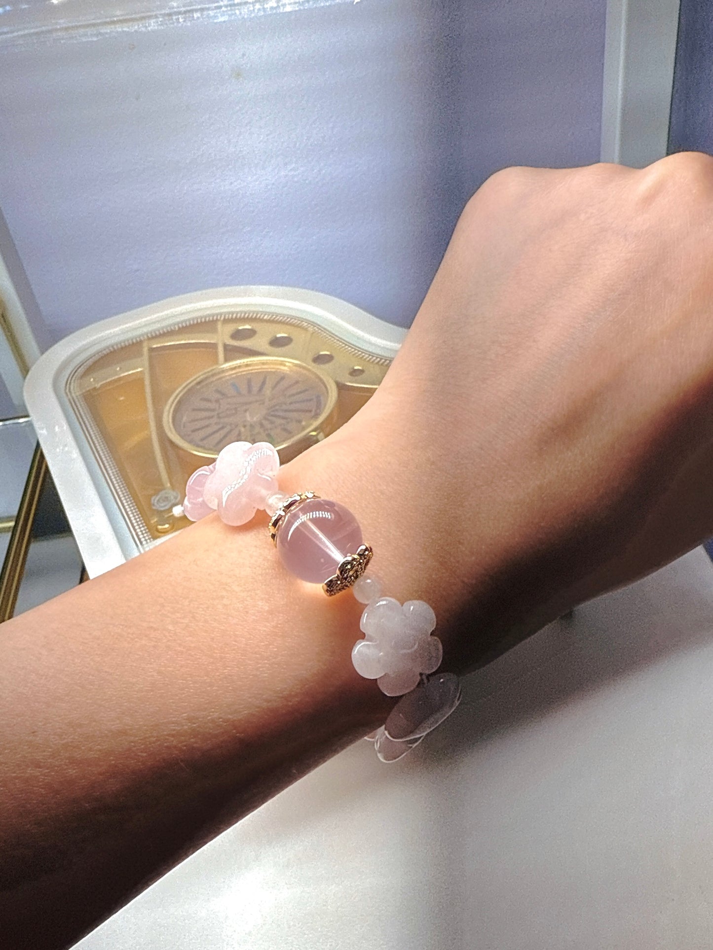 Floral Pink Quartz