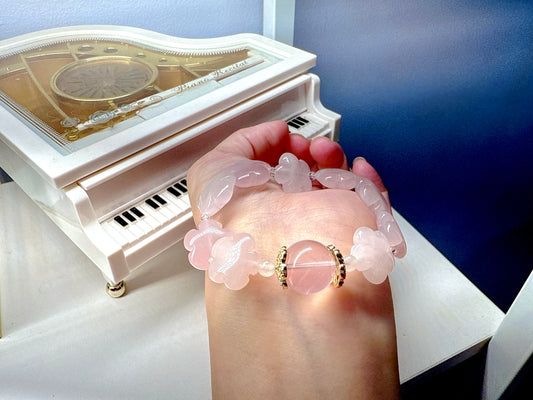 Floral Pink Quartz