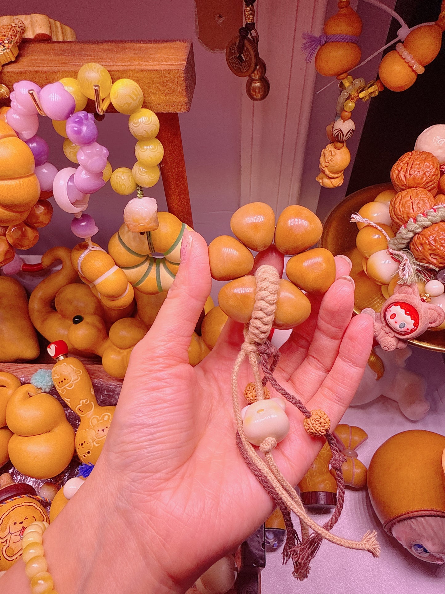 Tagua nut Charm