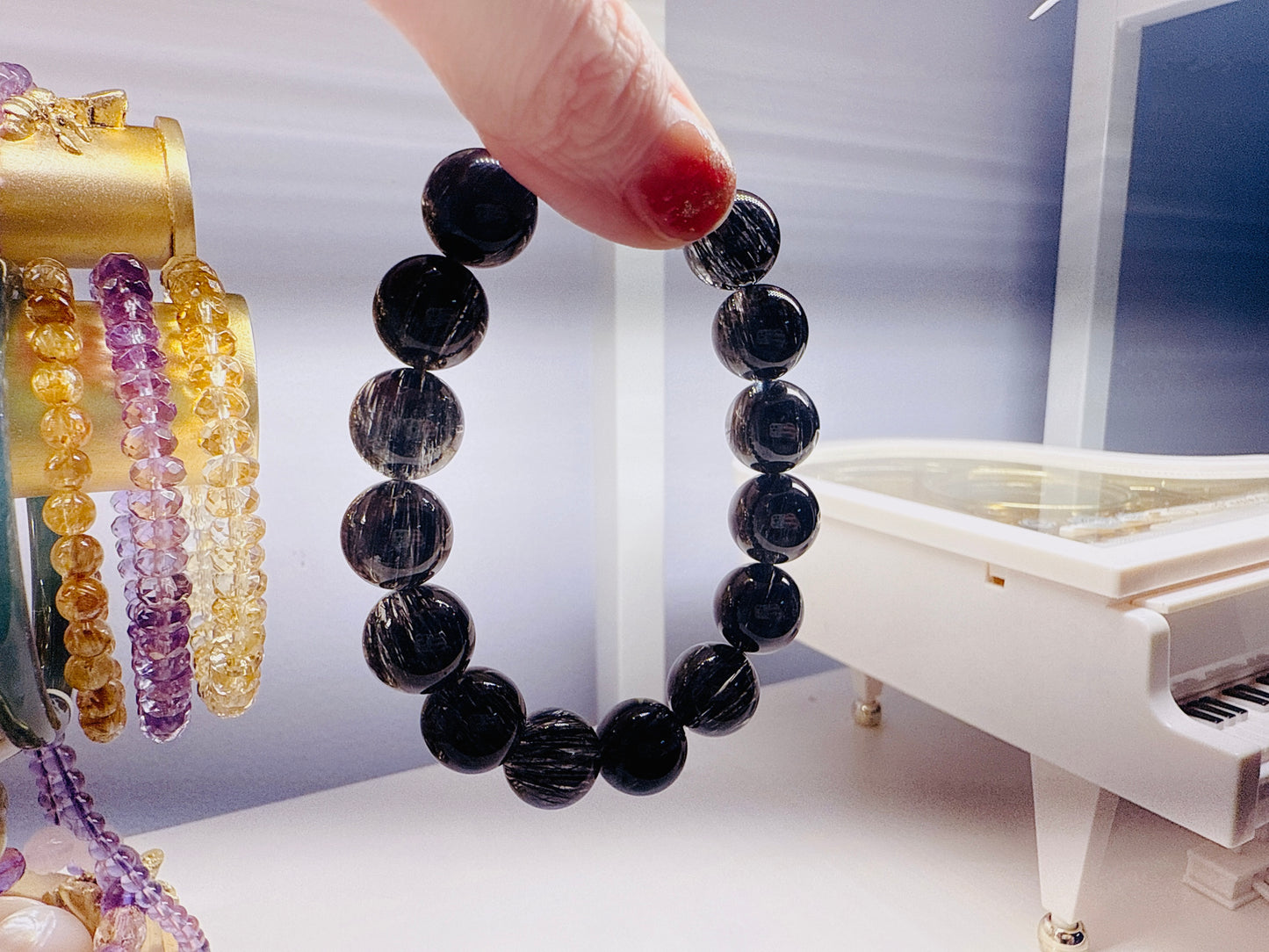 Premium Black Hair Quartz