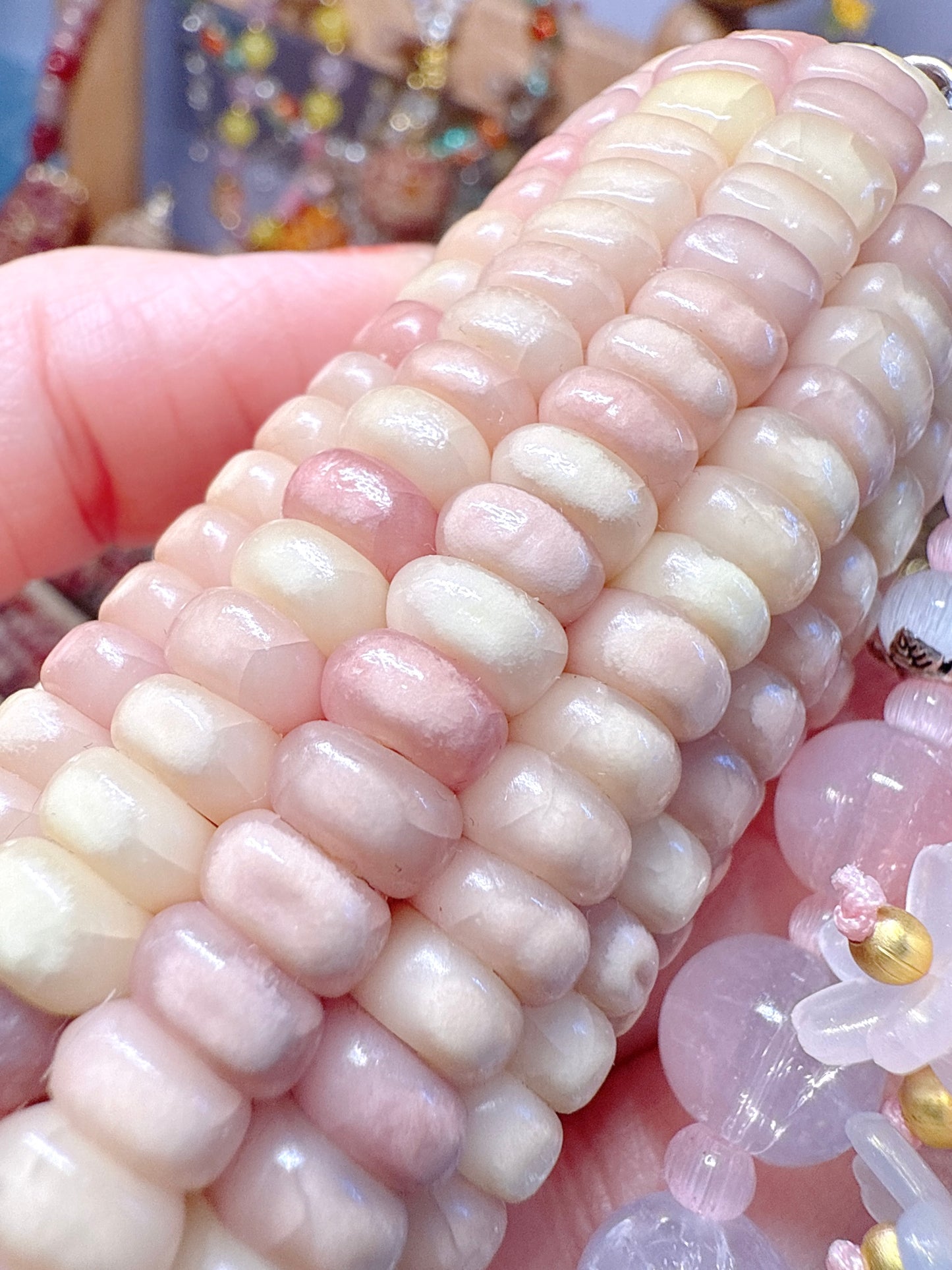 Dreamy White-Pink Babycorn
