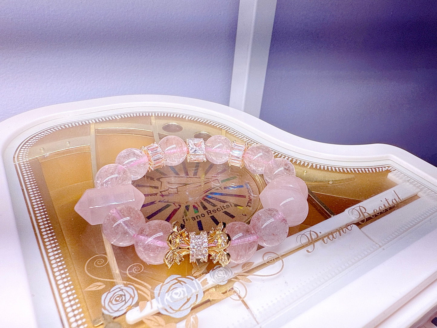 Top Quality Designed pink Hematoid Quartz