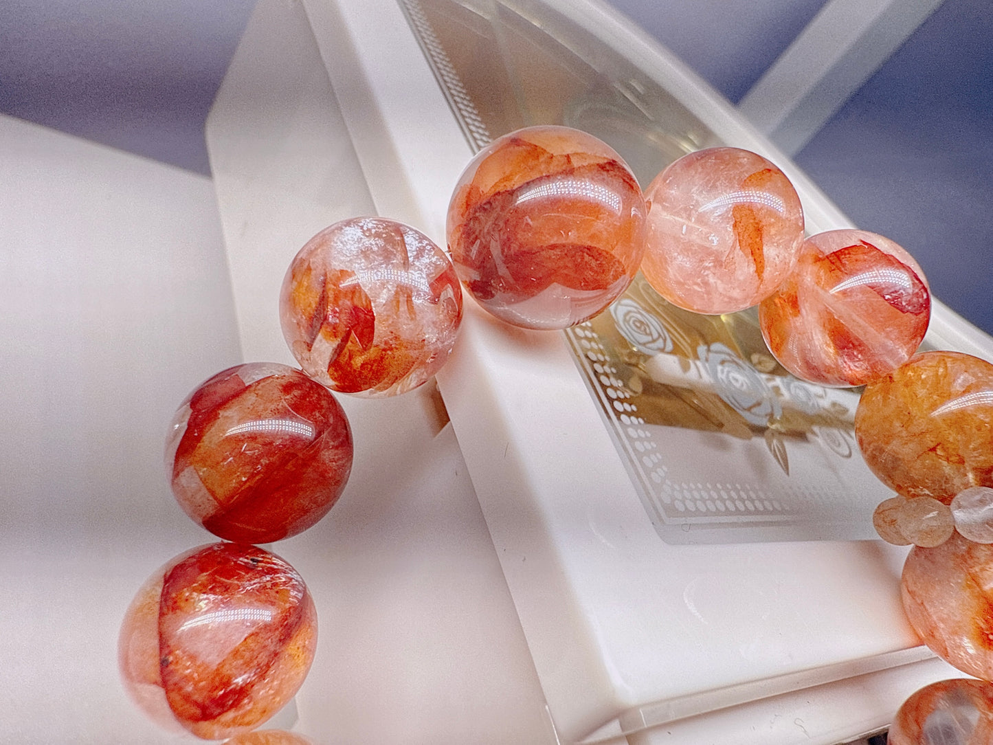 Top Quality Designed Red Hematoid Quartz