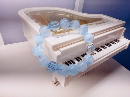 Designed Aquamarine Quartz
